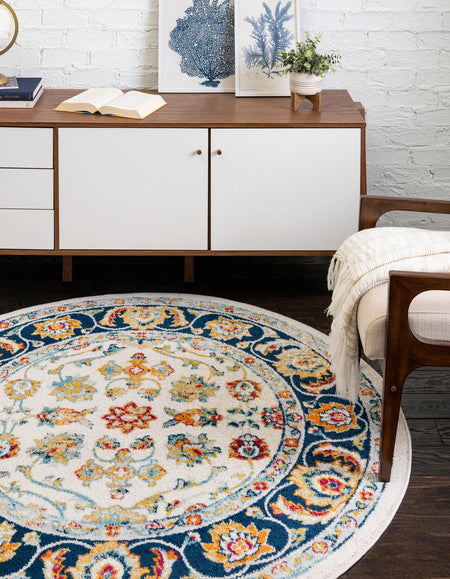 Adriana Terrace Collection Area Rug -  Positano (Multi)