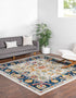 Adriana Terrace Collection Area Rug -  Positano (Multi)