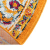 Adriana Terrace Collection Area Rug -  Positano (Orange) Oval Orange  lifestyle 41