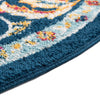 Adriana Terrace Collection Area Rug -  Positano (Navy Blue) Oval Navy Blue  lifestyle 31