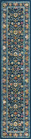 Adriana Terrace Collection Area Rug -  Positano (Navy Blue) Runner Navy Blue  lifestyle 6