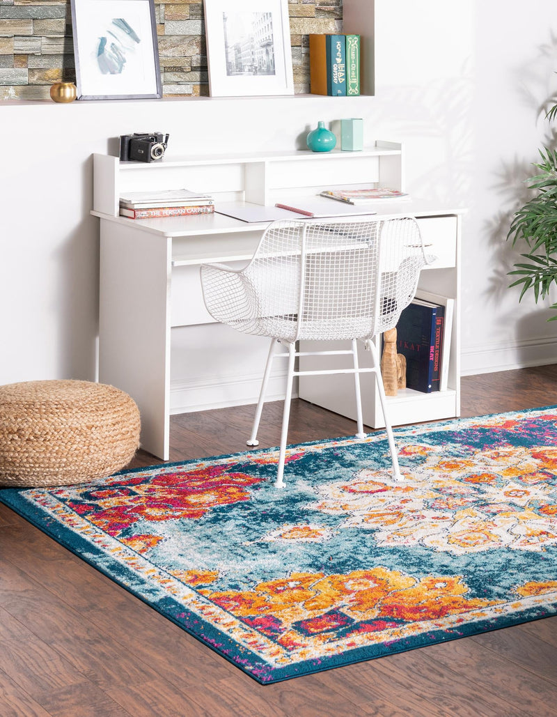 Beverly Grove Collection Area Rug - Melrose (Multi) Rectangle Multi  lifestyle 3