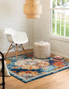 Beverly Grove Collection Area Rug - Melrose (Multi) Square Multi  lifestyle 20