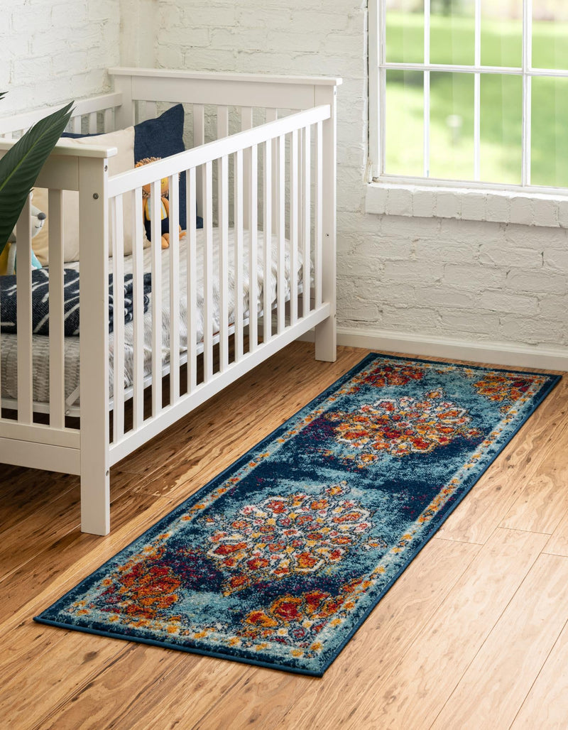 Beverly Grove Collection Area Rug - Melrose (Multi) Runner Multi  lifestyle 18