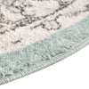 Beverly Grove Collection Area Rug - Melrose (Aqua) Round Aqua  lifestyle 35