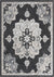 Beverly Grove Collection Area Rug - Melrose (Charcoal) Rectangle Charcoal Main