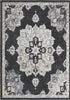 Beverly Grove Collection Area Rug - Melrose (Charcoal)