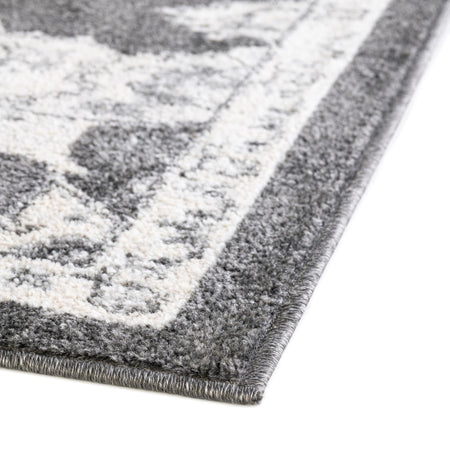 Beverly Grove Collection Area Rug - Melrose (Charcoal)