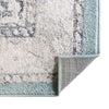 Beverly Grove Collection Area Rug -  Fairfax (Aqua) Rectangle Aqua  lifestyle 8