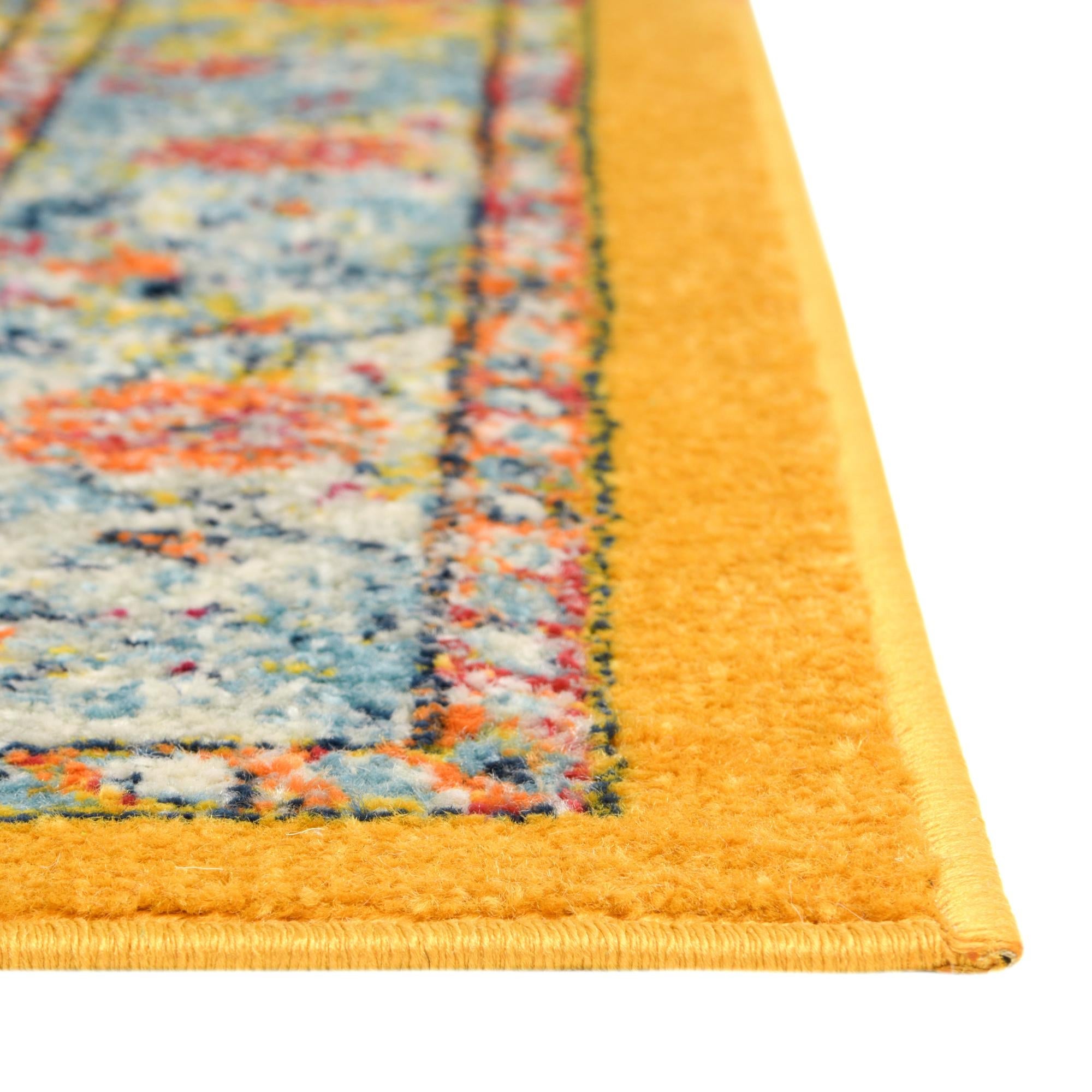 Beverly Grove Collection Area Rug -  Fairfax (Yellow)