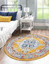 Beverly Grove Collection Area Rug -  Fairfax (Yellow)