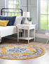 Beverly Grove Collection Area Rug -  Fairfax (Yellow)