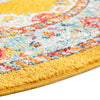 Beverly Grove Collection Area Rug -  Fairfax (Yellow) Round Yellow  lifestyle 41