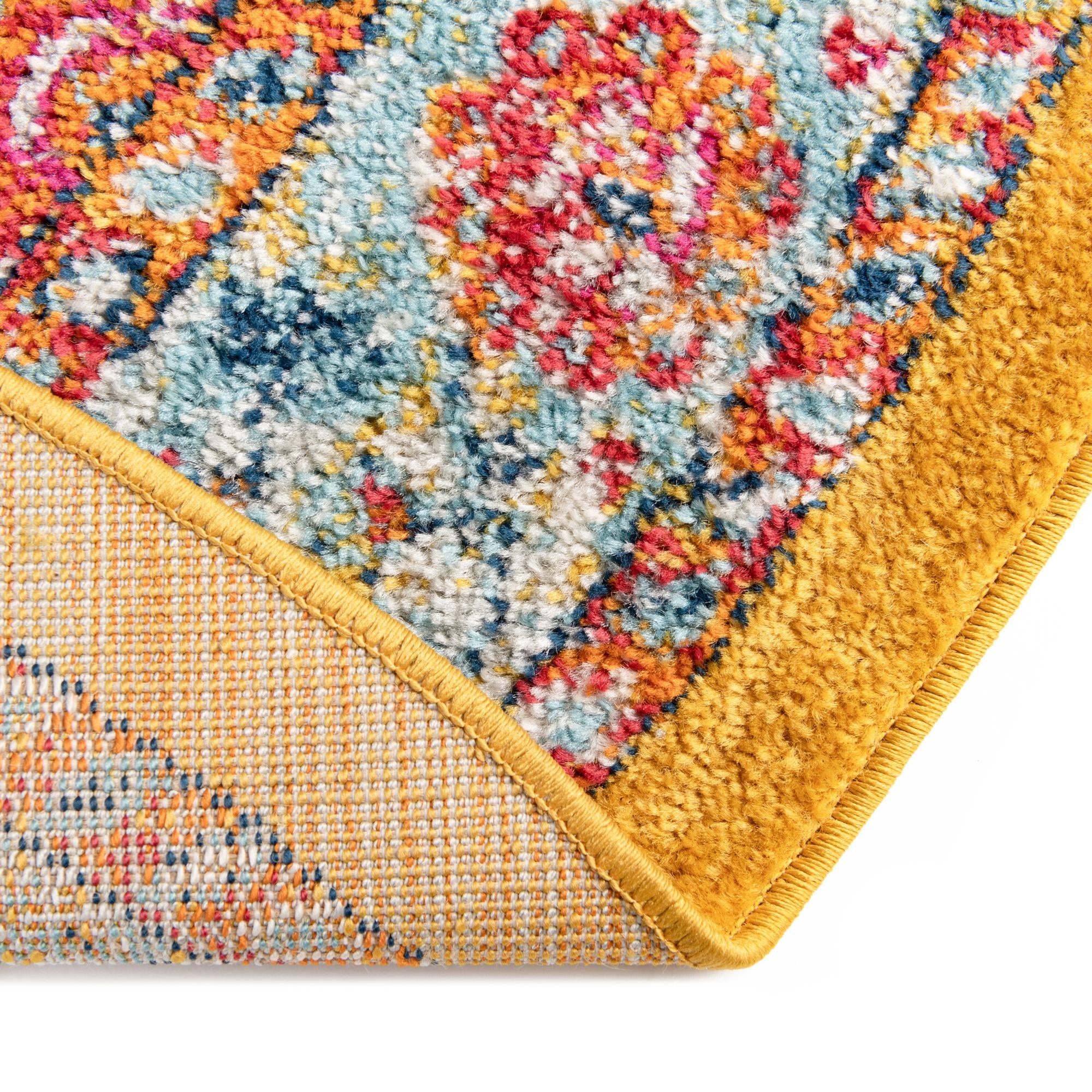 Beverly Grove Collection Area Rug -  Fairfax (Yellow)