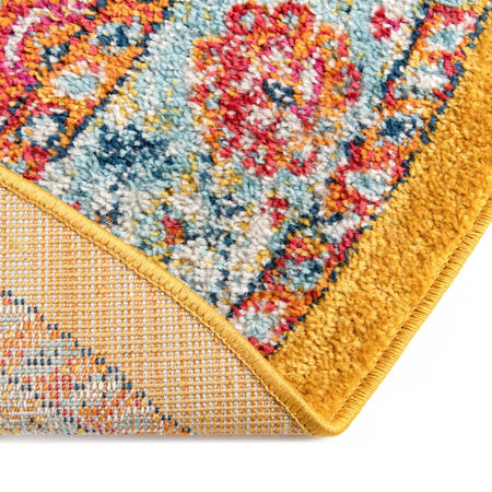 Beverly Grove Collection Area Rug -  Fairfax (Yellow)