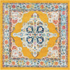 Beverly Grove Collection Area Rug -  Fairfax (Yellow) Square Yellow  lifestyle 17