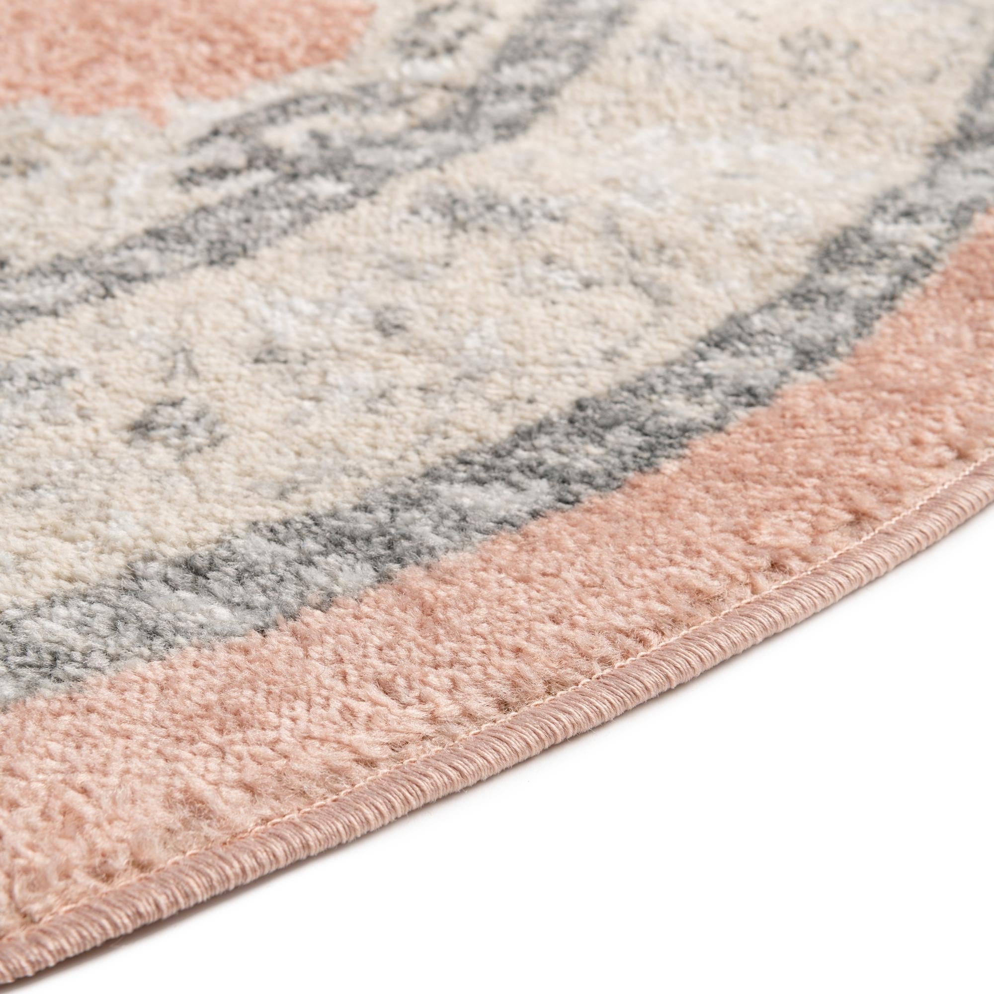 Beverly Grove Collection Area Rug -  Fairfax (Rose)