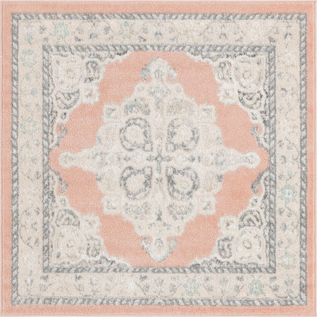 Beverly Grove Collection Area Rug -  Fairfax (Rose)