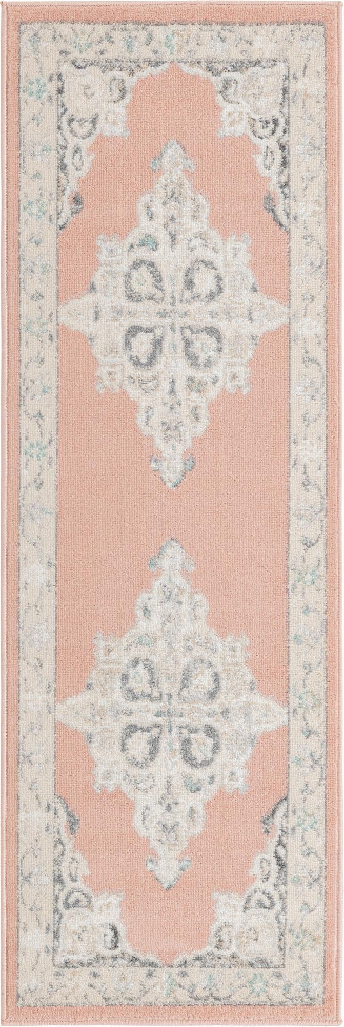 Beverly Grove Collection Area Rug -  Fairfax (Rose)