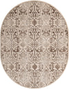 Andes Summit Collection Area Rug -  Merida Oval Dark Beige  lifestyle 14