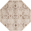 Andes Summit Collection Area Rug -  Merida Octagon Dark Beige  lifestyle 15