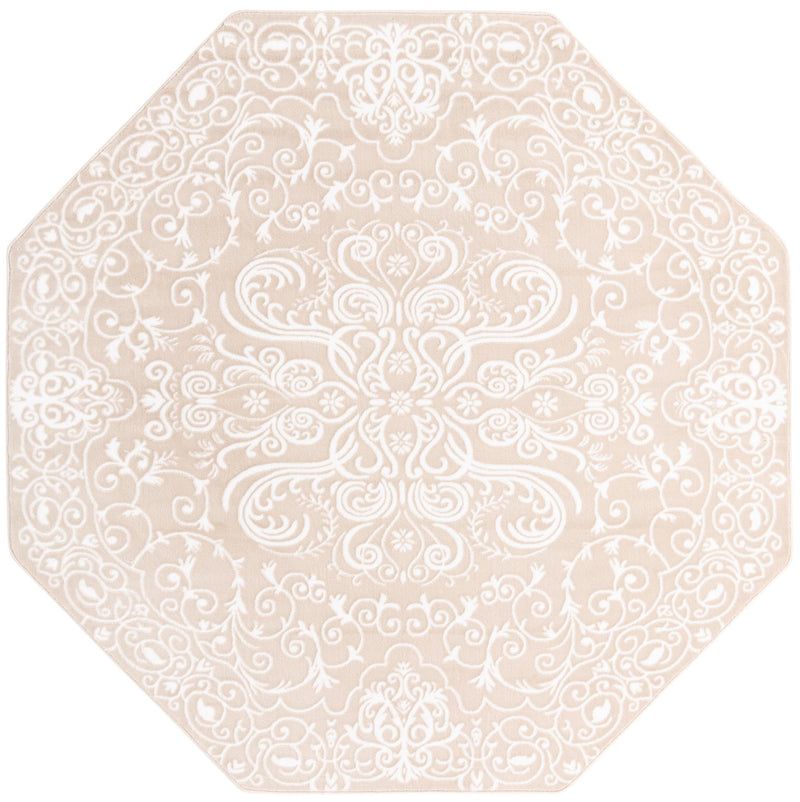 Andes Summit Collection Area Rug -  Lanín Octagon Beige  lifestyle 23