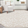 Andes Summit Collection Area Rug -  Chimborazo Octagon Snow White  lifestyle 77