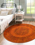 Ankara Elegance Collection Area Rug -  Mardin (Terracotta)