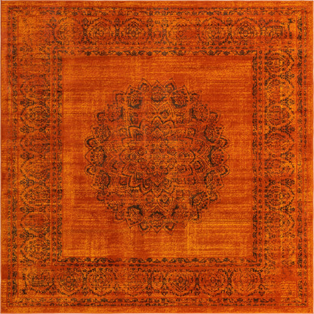 Ankara Elegance Collection Area Rug -  Mardin (Terracotta)