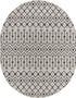 Seaside Lattice Collection Area Rug -  Pergola (Gray)