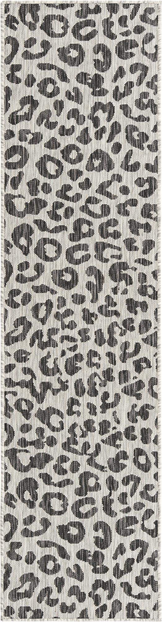 Jungle Expedition Collection Area Rug -  Amazon (Light Gray) Runner Light Gray Main