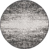 Urban Terrace Collection Area Rug -  Vanderbilt Round Charcoal Gray Main