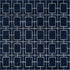 Hollywood Luxe Collection Area Rug -  Beverly (Navy Blue Silver)