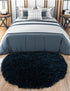 Majestic Manor Collection Area Rug - Versailles (Aegean Blue)