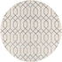 Hollywood Luxe Collection Area Rug - Sunset (White Silver)