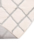 Hollywood Luxe Collection Area Rug - Sunset (White Silver)