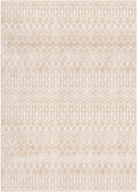 Marrakech Lattice Collection Area Rug - Essaouira (Sand)