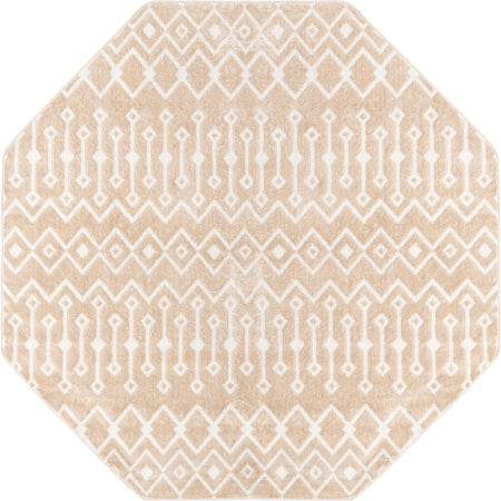 Marrakech Lattice Collection Area Rug - Essaouira (Sand)