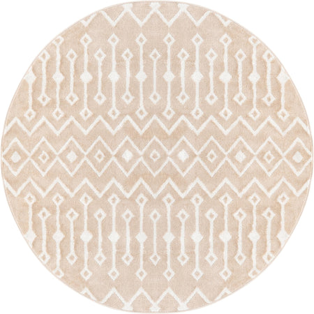 Marrakech Lattice Collection Area Rug - Essaouira (Sand)