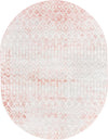 Marrakech Lattice Collection Area Rug - Essaouira (Dusty Rose) Oval Dusty Rose  lifestyle 11