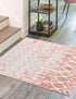 Marrakech Lattice Collection Area Rug - Essaouira (Dusty Rose)