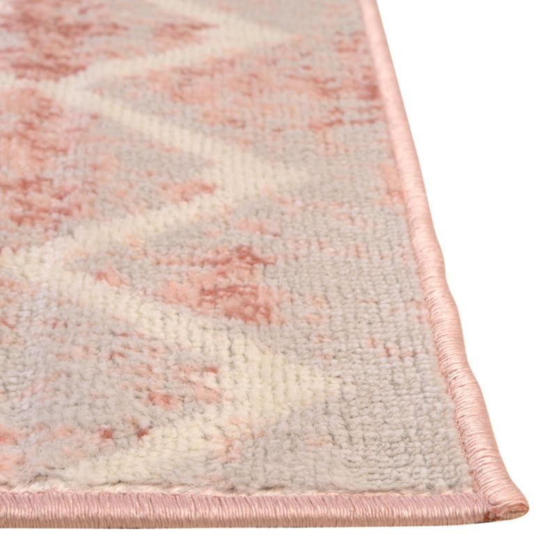 Marrakech Lattice Collection Area Rug - Essaouira (Dusty Rose) Square Dusty Rose  lifestyle 45