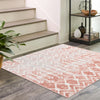 Marrakech Lattice Collection Area Rug - Essaouira (Dusty Rose) Square Dusty Rose  lifestyle 87