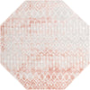 Marrakech Lattice Collection Area Rug - Essaouira (Dusty Rose) Octagon Dusty Rose  lifestyle 13