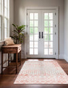 Marrakech Lattice Collection Area Rug - Essaouira (Dusty Rose) Rectangle Dusty Rose  lifestyle 7