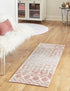 Marrakech Lattice Collection Area Rug - Essaouira (Dusty Rose)