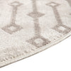 Marrakech Lattice Collection Area Rug - Essaouira (Pearl) Oval Pearl  lifestyle 48