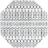 Marrakech Lattice Collection Area Rug - Essaouira (Coastal White)