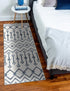 Marrakech Lattice Collection Area Rug - Essaouira (Coastal White)