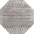 Marrakech Lattice Collection Area Rug - Essaouira (Stone Gray)